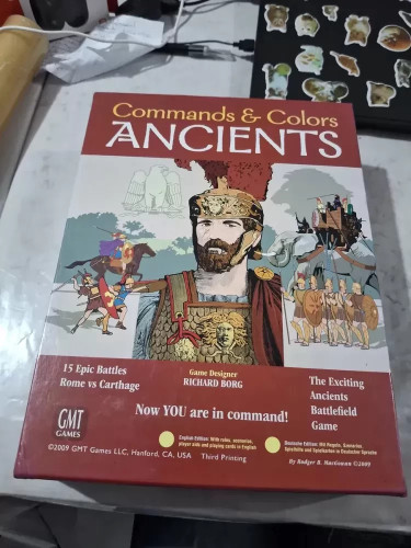 Combo Commands & Colors: Ancients (jogo base) + Expansão #1 Jogo De Tabuleiro # - Produto Original
