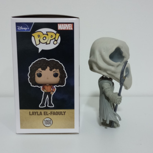 Combo Funko Pop Layla El-Faouly #1050 e Khonshu #1049 (loose) - NOVO | Original - Marvel Moon Knight - #1