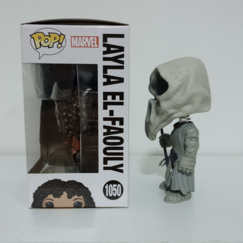 Combo Funko Pop Layla El-Faouly #1050 e Khonshu #1049 (loose) - NOVO | Original - Marvel Moon Knight - #1