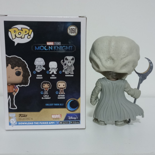 Combo Funko Pop Layla El-Faouly #1050 e Khonshu #1049 (loose) - NOVO | Original - Marvel Moon Knight - #1