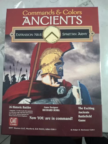 Commands & Colors: Ancients Expansion 6 Spartan Army Jogo De Tabuleiro # - Produto Original