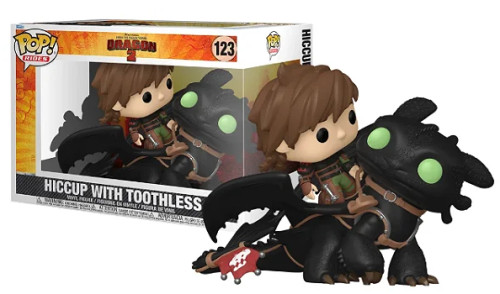 Funko Pop - How to Train your Dragon 2/Como Treinar o Seu Dragão 2  - Hiccup With Toothless 123-Pixar 25th Anniversary-123