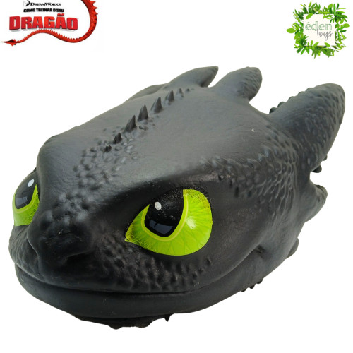Como Treinar Seu Dragão - Cabeça Do Fúria Da Noite, Banguela (cód 883) Como Treinar Seu Dragão # - Produto Original