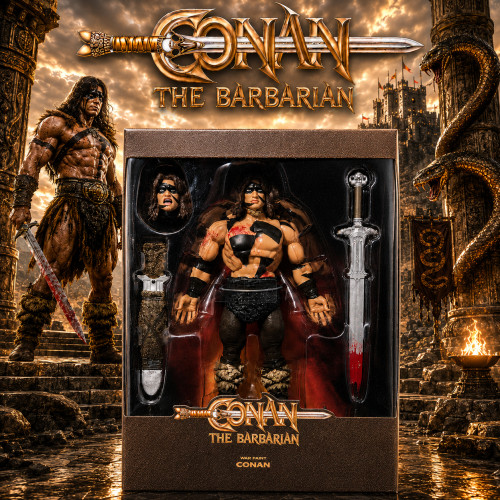 Conan The Barnarian War Paint Ultimate 15cm CONAN # - Produto Original