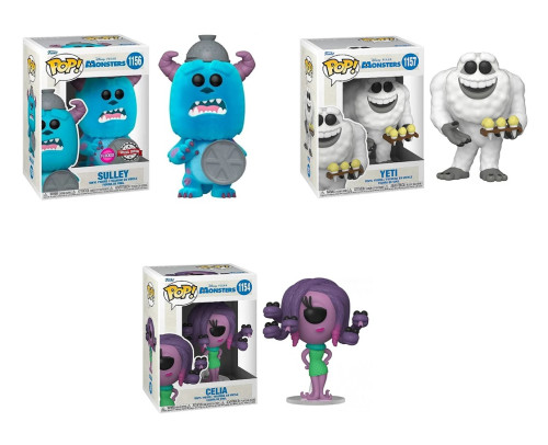 Conjunto Funko Pop Monstros S.a-Monstros S.A-1156