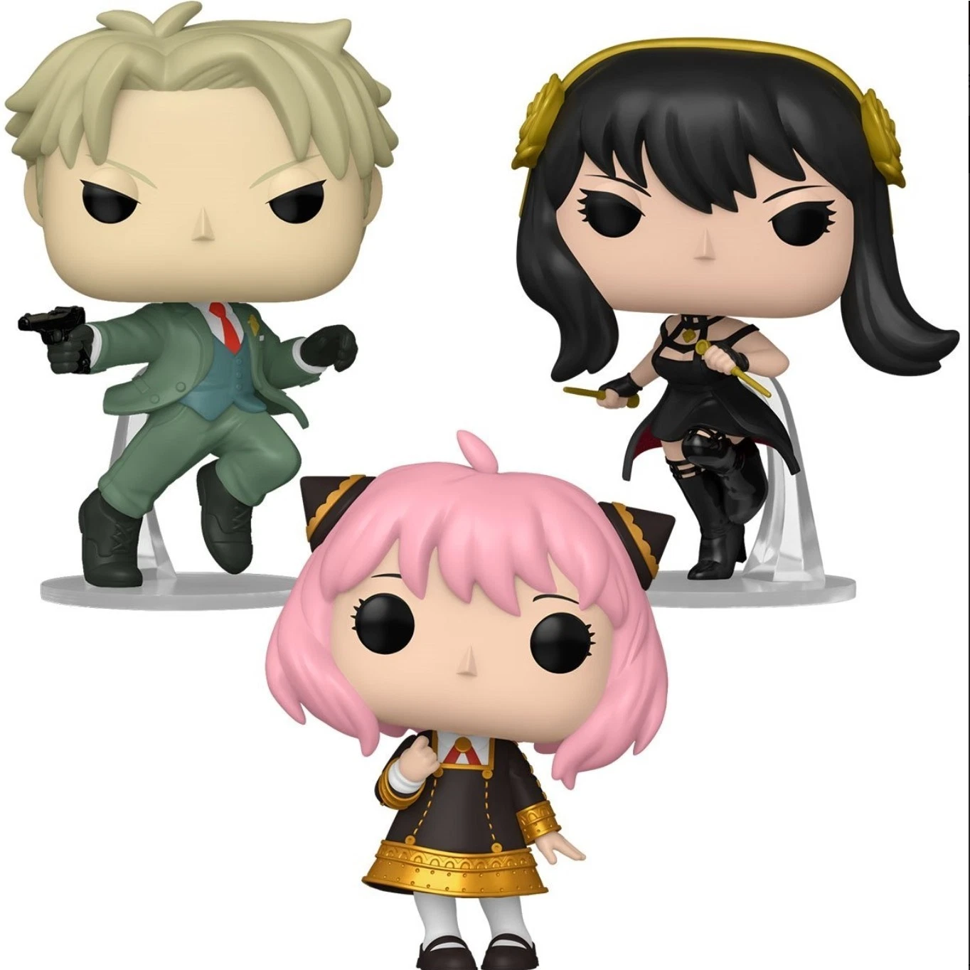 Conjunto Funko Pop Spy X Family Anya Loid Yor #1948 A #1950-SPY × FAMILY-1948