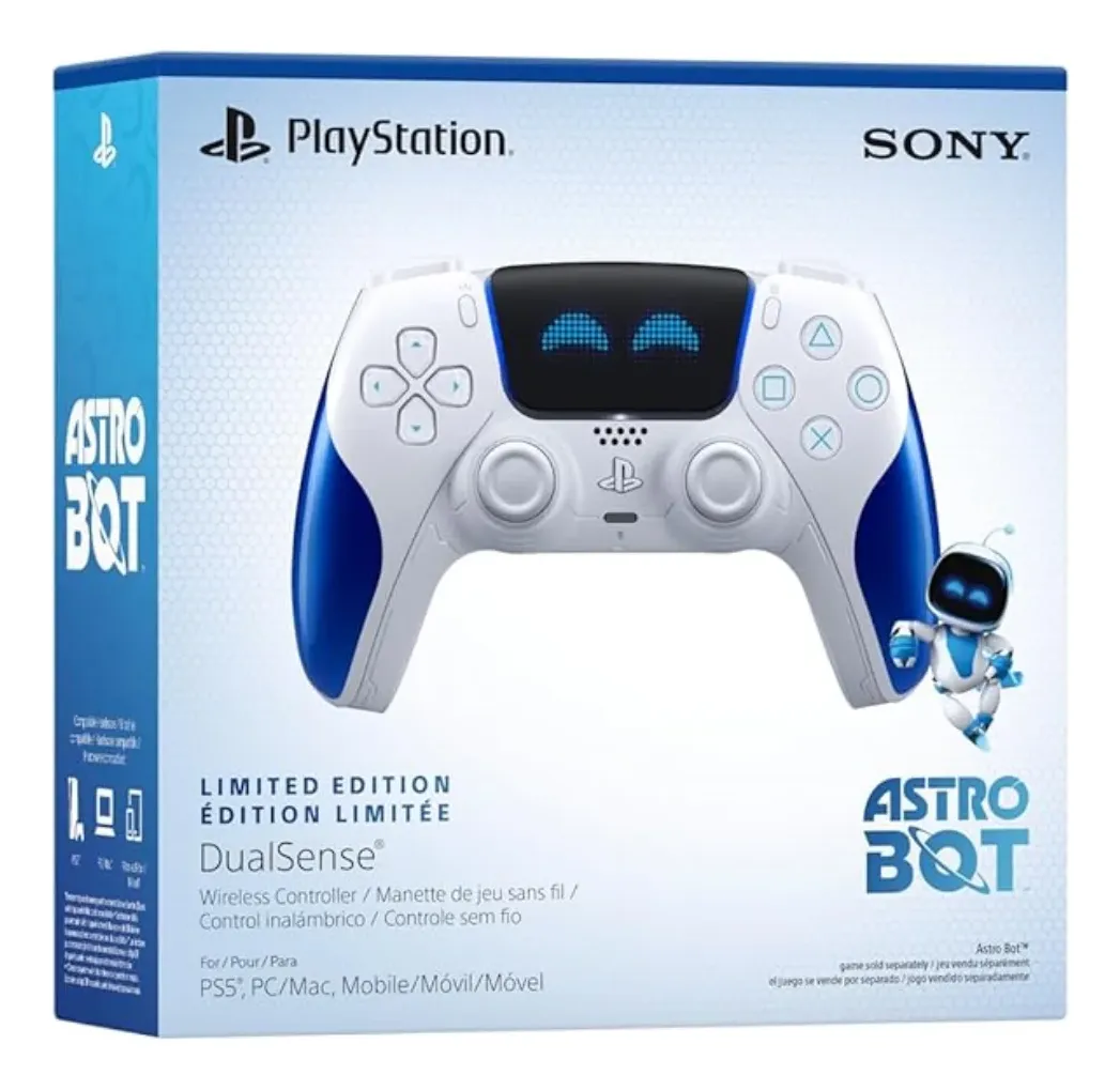 Controle Playstation Edição Astro Bot Lacrado Jogos - PlayStation 5 # - Produto Original