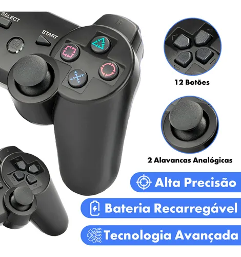 Controle De Jogo Sem Fio Jogos - PC # - Produto Original