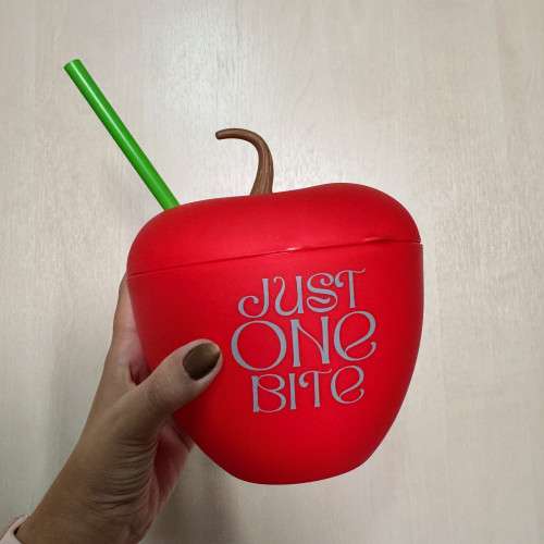 Copo Cinemark  Maçã 3d - Branca De Neve (snow White) Disney Live Action Dinsey Branca De Neve E Os Sete Anões # - Produto Original