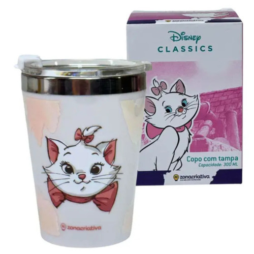 Copo Snap Marie Zona Criativa-Disney Aristocats-