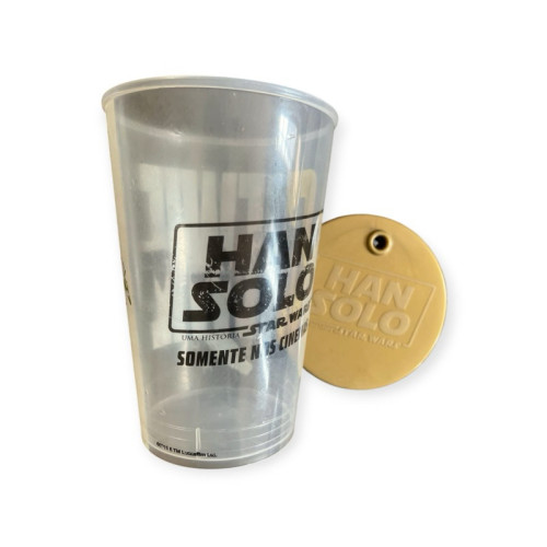 Copo Star Wars: Han Solo - UCI Cinemas Star Wars # - Produto Original