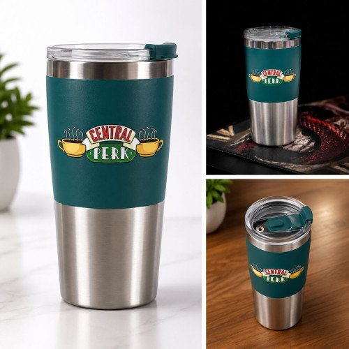 Copo Térmico Friends Central Perk Zona Criativa Original-Zona Criativa-