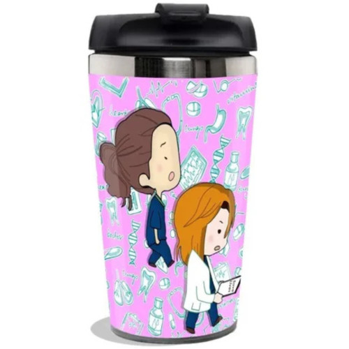 Copo Térmico Grey's Anatomy 450ml Inox-Greys Anatomy-