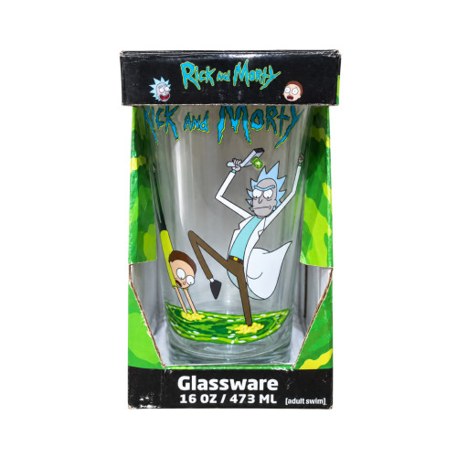  Portal 473ml Glassware - Adult Swim # - Produto Original