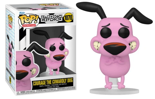 Funko Pop Coragem O Cão Covarde - Cartoon Network-Courage The Cowardly Dog-1070