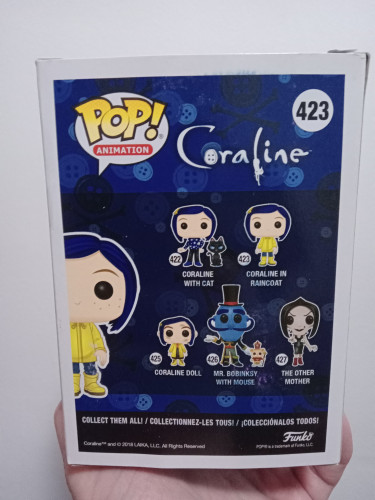 Funko Pop Coraline In Raincoat - Coraline - #423