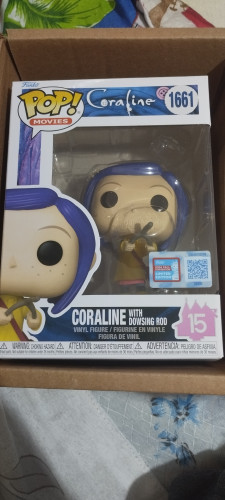 Funko Pop Coraline with dowsing rod-Coraline (Movie)-1661
