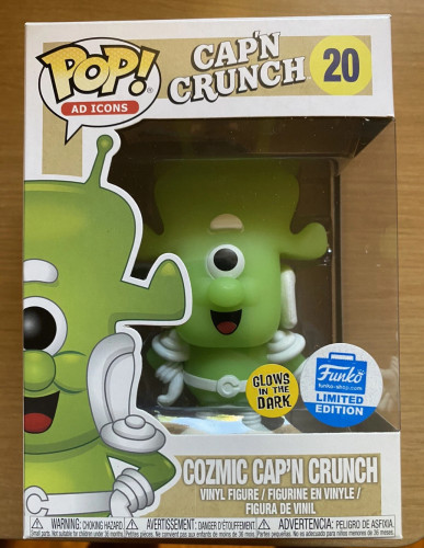 Funko Pop Cozmic Captain Crunch Glow in the dark-Pop Ad Icons-20