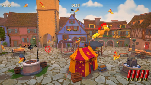 Crazy Chicken Xtreme Switch Lacrado Mídia Física Americano - Nintendo Switch - #