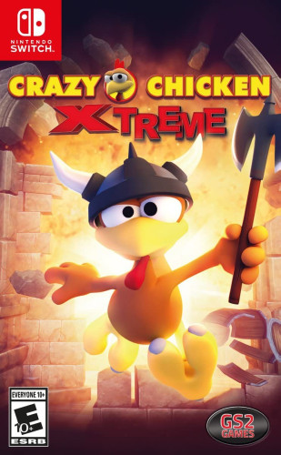 Crazy Chicken Xtreme Switch Lacrado Mídia Física Americano-Nintendo Switch-