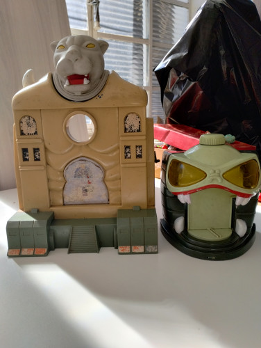 Action Figures Cripta do Mumm Ra e Toca dos Gatos-Thundercats-