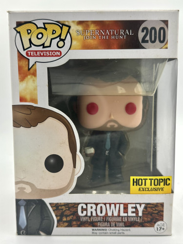 Funko Pop Crowley (Hot Topic version) Supernatural #200 - Produto Original