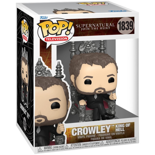 Crowley King of Hell Supernatural #1839 - Produto Original