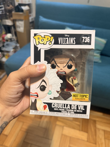  Disney Villains #736 - Produto Original