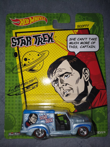 Custom '52 Chevy Star Trek Hot Wheels Star Trek # - Produto Original