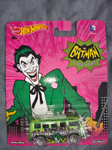 Custom Deluxe Wagon Batman Hot Wheels Batman Classic # - Produto Original