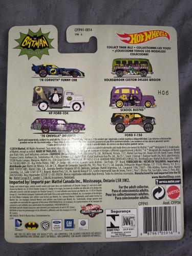  Batman Classic # - Produto Original