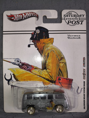 Custom Deluxe Wagon Hot Wheels Norman Rockwell # - Produto Original