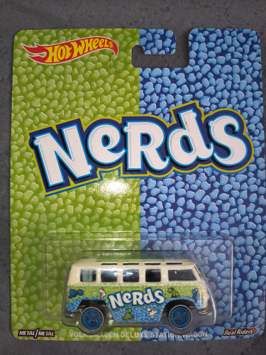 Custom Deluxe Wagon Nerds Hot Wheels Nerds # - Produto Original