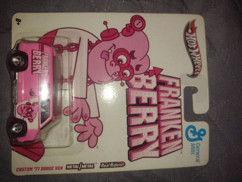 Custom Van "77 Franken Berry General Mills Hot Wheels General Mills # - Produto Original