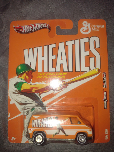 Custom Van "70 Wheaties General Mills Hot Wheels Scooby Doo # - Produto Original