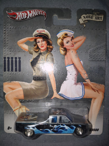 Customized C3500 Nose Art Hot Wheels Nose Art # - Produto Original