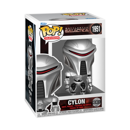 Cylon Metallic BATTLESTAR GALACTICA #1951 - Produto Original