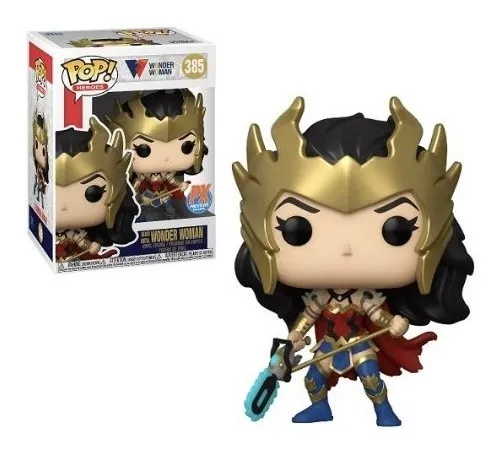 Funko Pop Mulher Maravilha #385 - Death Metal-Wonder Woman-385