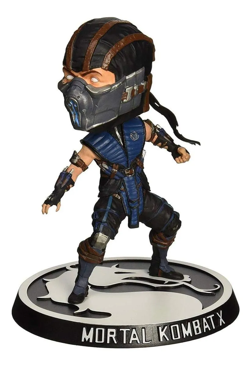 Sub-zero - Mortal Kombat X - Bobblehead- Mezco Mortal Kombat # - Produto Original