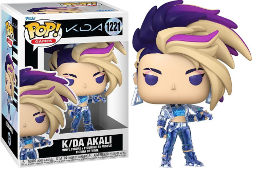 Funko Pop! Games: League Of Legends - K/da Akali League Of Legends #1221 - Produto Original