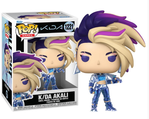 [PRÉ-VENDA] Funko Pop - Games : League Of Legends - K/da Akali 1221 FUNKO POP #1221 - Produto Original