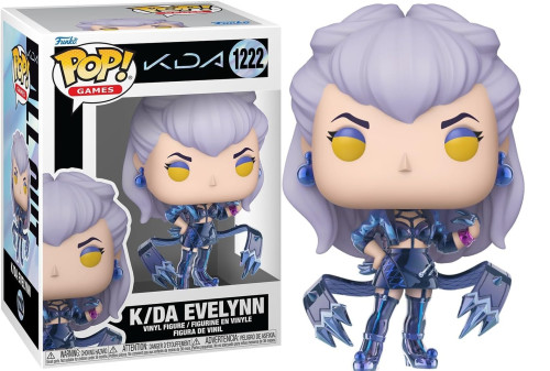 Funko Pop! Games: League Of Legends - K/da Evelynn League Of Legends #1222 - Produto Original