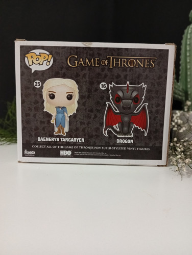 Funko Pop DAENERYS & DROGON 25 E16 - DAENERYS & DROGON - #25