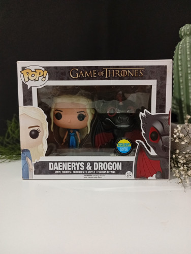 Funko Pop DAENERYS & DROGON 25 E16-DAENERYS & DROGON-25