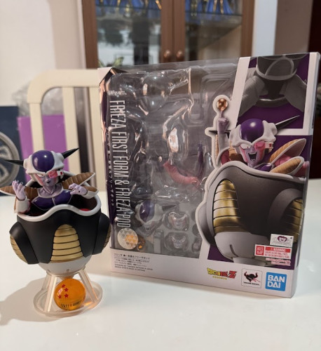 Action Figures Frieza 1rd Form, S.h.figuarts, Tamashii Nations-Dragon Ball Z-