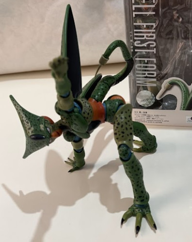 Action Figures S.h Figuarts Cell First Form, Bandai, Tamashii Nations - Dragon Ball Z - #