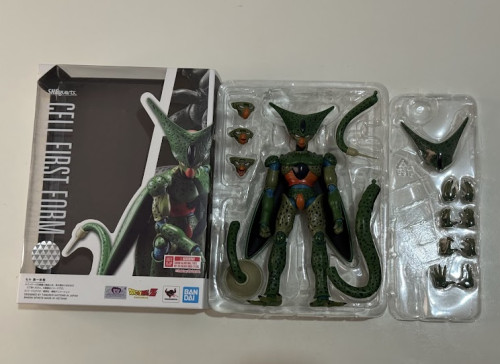 Action Figures S.h Figuarts Cell First Form, Bandai, Tamashii Nations - Dragon Ball Z - #