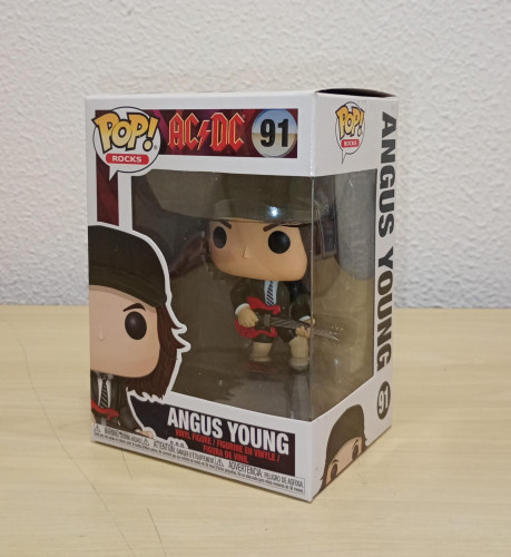 Funko Pop - AC/DC - Angus Young 91 . #91 - Produto Original
