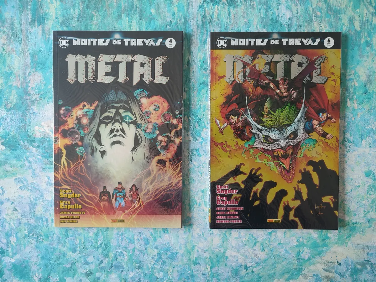 Noites De Trevas: Metal - Saga Completa + Extras - DC Death Metal - #