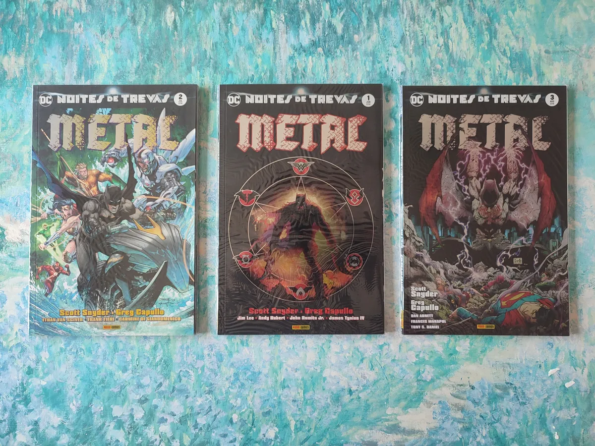 Noites De Trevas: Metal - Saga Completa + Extras - DC Death Metal - #